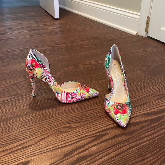 Colorful J Simps pumps - Picture 2 of 2